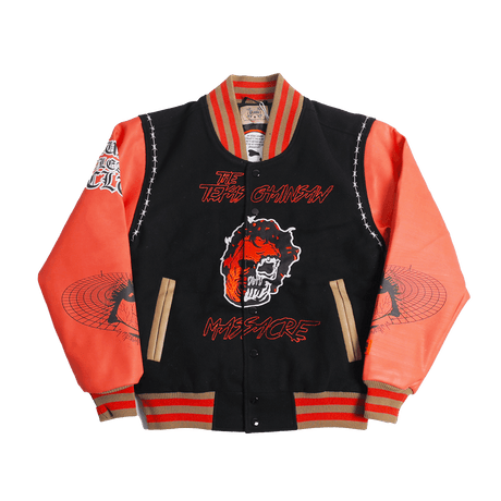 BRAND X TEXAS CHAINSAW MASSACRE VARSITY JACKET - Allstarelite.com