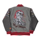 BRAND X YOU ARE TERMINATED VARSITY JACKET - Allstarelite.com