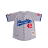 BROOKLYN ROYAL GIANTS GREY BUTTON DOWN JERSEY - Allstarelite.com