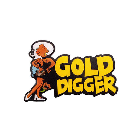 BROWN/YELLOW GOLD DIGGER PIN - Allstarelite.com