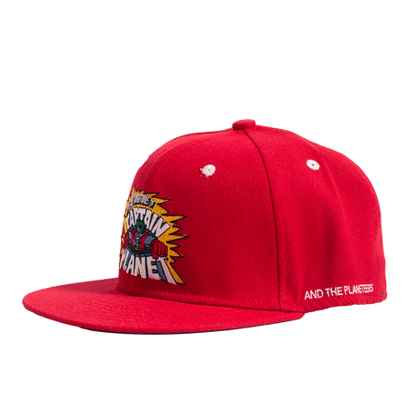 CAPTAIN PLANET RED FITTED HAT - Allstarelite.com