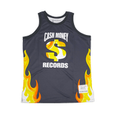 CASH MONEY RECORDS BLACK BASKETBALL JERSEY - Allstarelite.com