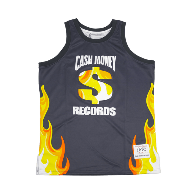 CASH MONEY RECORDS BLACK BASKETBALL JERSEY - Allstarelite.com