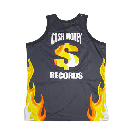 CASH MONEY RECORDS BLACK BASKETBALL JERSEY - Allstarelite.com
