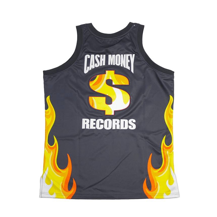 CASH MONEY RECORDS BLACK BASKETBALL JERSEY - Allstarelite.com