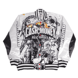 CASH MONEY RECORDS SATIN JACKET (WHITE) – Allstarelite.com