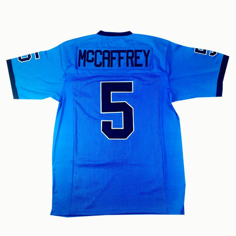 Christian McCaffrey Blue High School Football Jersey - Allstarelite.com
