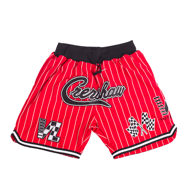 CRENSHAW PINSTRIPE BASKETBALL SHORTS - Allstarelite.com