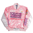 DBAM ALL OVER SATIN JACKET PINK - Allstarelite.com