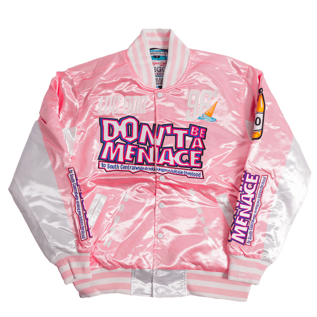 DBAM ALL OVER SATIN JACKET PINK - Allstarelite.com