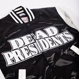 Dead Presidents Youth Satin Jacket Black/White - Allstarelite.com