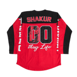 DEATH ROW RECORDS YOUTH HOCKEY JERSEY RED - Allstarelite.com