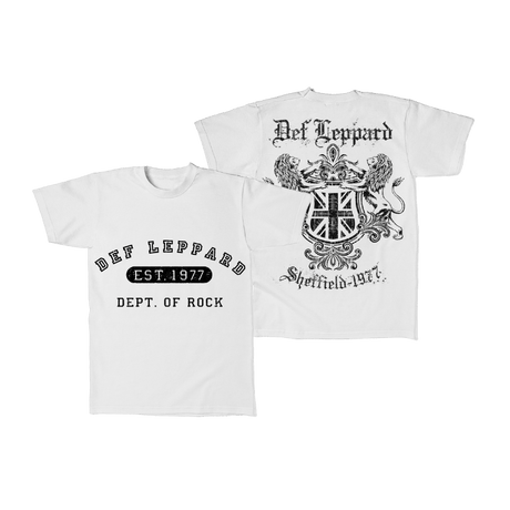 DEF LEPPARD DEPT. OF ROCK TSHIRT - Allstarelite.com