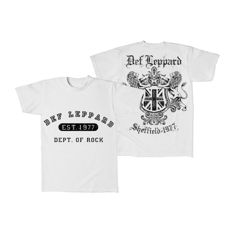 DEF LEPPARD DEPT. OF ROCK TSHIRT - Allstarelite.com