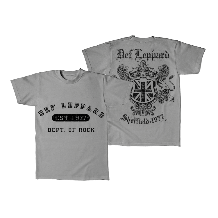DEF LEPPARD DEPT. OF ROCK TSHIRT - Allstarelite.com