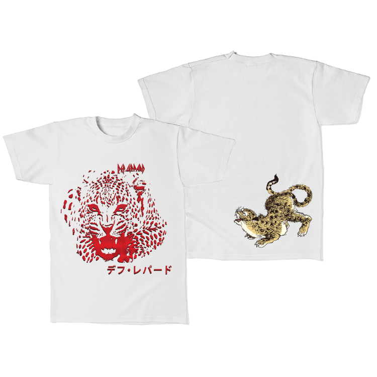 DEF LEPPARD LEOPARD TSHIRT - Allstarelite.com