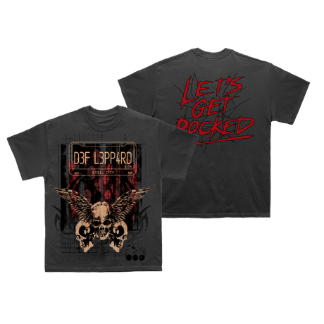 DEF LEPPARD LET'S GET ROCKED TSHIRT - Allstarelite.com