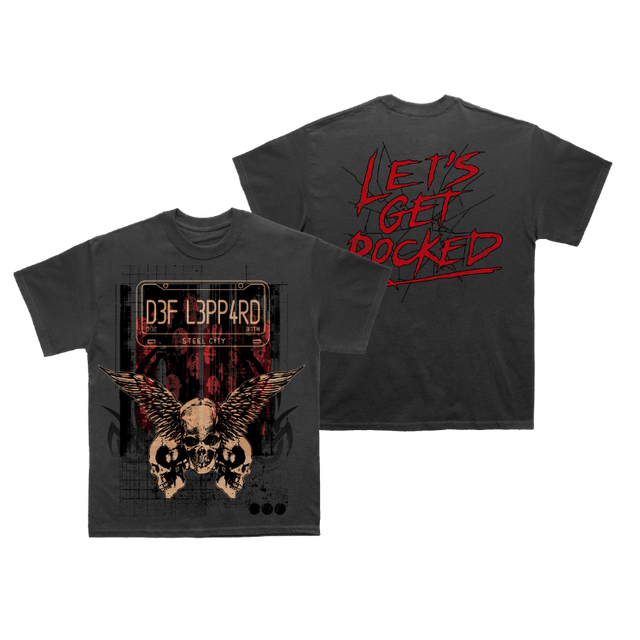 DEF LEPPARD LET'S GET ROCKED TSHIRT - Allstarelite.com