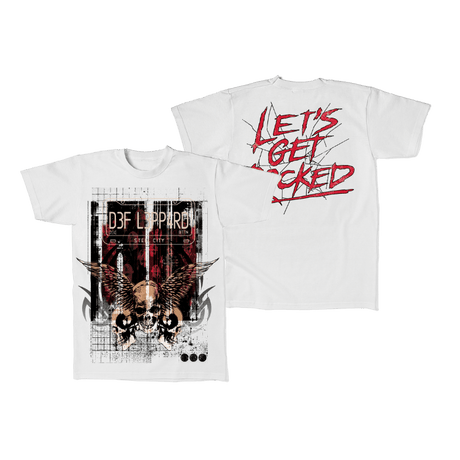 DEF LEPPARD LET'S GET ROCKED TSHIRT - Allstarelite.com