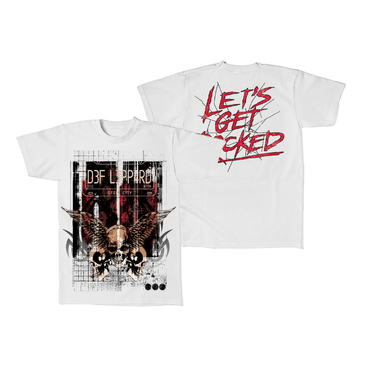 DEF LEPPARD LET'S GET ROCKED TSHIRT - Allstarelite.com