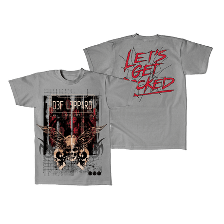 DEF LEPPARD LET'S GET ROCKED TSHIRT - Allstarelite.com