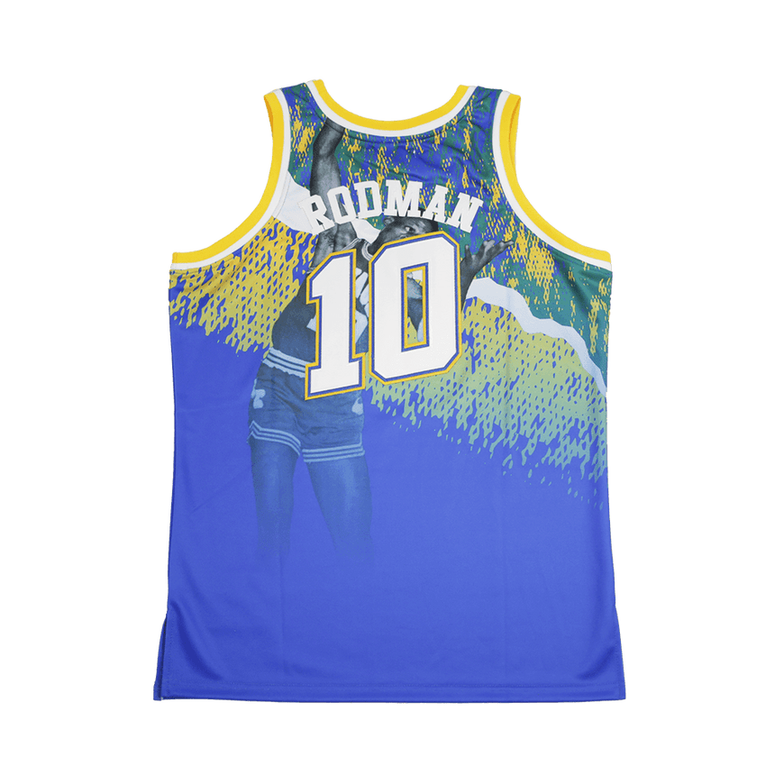 DENNIS RODMAN ALTERNATE HIGHSCHOOL BASKETBALL JERSEY MULTICOLOR - Allstarelite.com