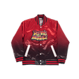 Dennis The Menace Red Gradient Satin Jacket - Allstarelite.com