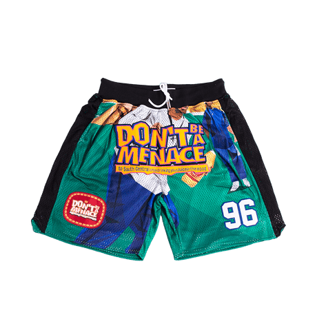 DONT BE A MENACE BASKETBALL SHORTS - Allstarelite.com