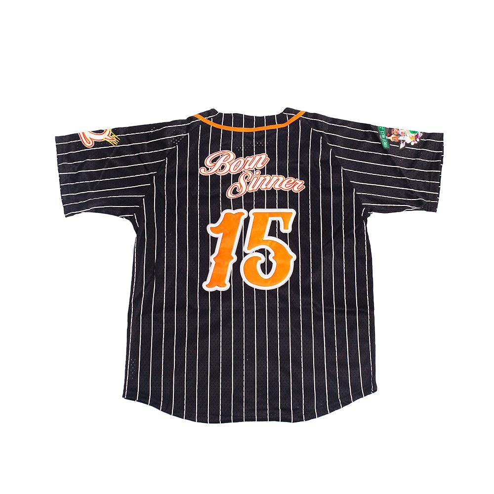 DREAMVILLE PINSTRIPE YOUTH BASEBALL JERSEY –