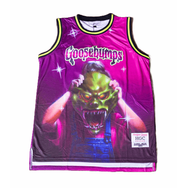 GOOSEBUMPS BETH BASKETBALL JERSEY PURPLE - Allstarelite.com