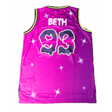 GOOSEBUMPS BETH BASKETBALL JERSEY PURPLE - Allstarelite.com