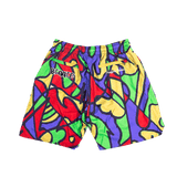 GRAFFITI BAD BOY BIGGIE BASKETBALL SHORTS - Allstarelite.com