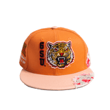 GRAMBLING STATE UNIVERSITY FRAYED FITTED HAT - Allstarelite.com