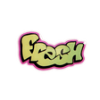 GREEN/PINK FRESH LOGO PIN - Allstarelite.com
