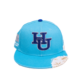 HAMPTON UNIVERSITY FRAYED FITTED HAT - Allstarelite.com