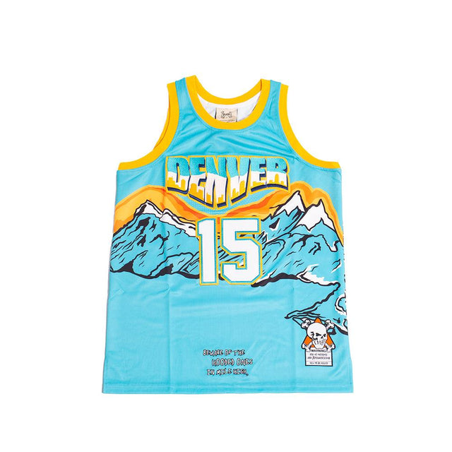 HOODED ONES IN MILE HIGH BASKETBALL JERSEY - Allstarelite.com