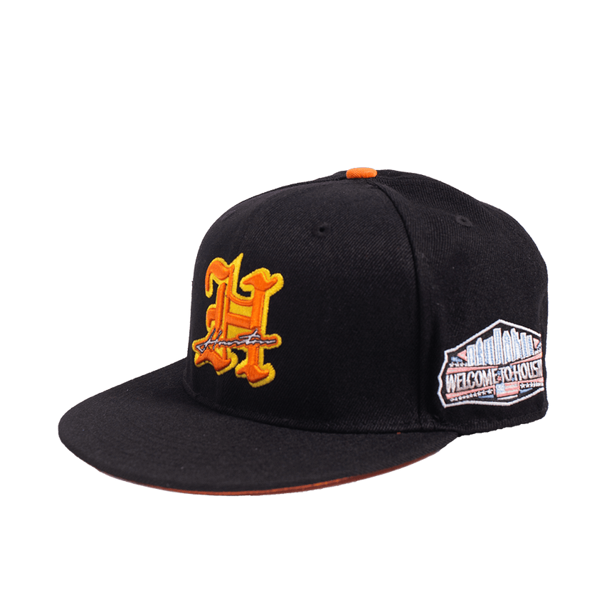 HOUSTON BLACK EAGLES FITTED HAT - Allstarelite.com