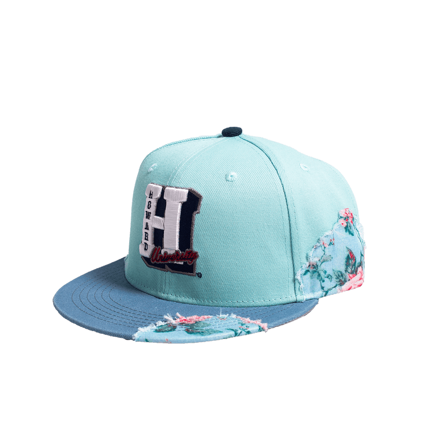 HOWARD UNIVERSITY FRAYED FITTED HAT - Allstarelite.com
