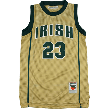 IRISH LEBRON JAMES AUTHENTIC BASKETBALL JERSEY - Allstarelite.com