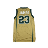 IRISH LEBRON JAMES AUTHENTIC BASKETBALL JERSEY - Allstarelite.com