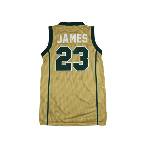 IRISH LEBRON JAMES AUTHENTIC BASKETBALL JERSEY - Allstarelite.com