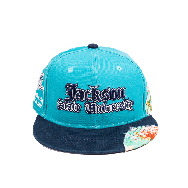 JACKSON STATE UNIVERSITY FRAYED FITTED HAT - Allstarelite.com