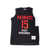 JCOLE INTERNATIONAL BLACK BASKETBALL JERSEY - Allstarelite.com
