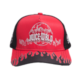 JUICE WRLD FIGHTING DEMONS TRUCKER HAT - Allstarelite.com