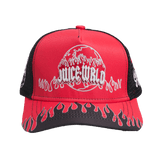 JUICE WRLD FIGHTING DEMONS TRUCKER HAT - Allstarelite.com