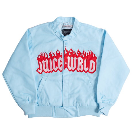 JUICE WRLD FIGHTING DEMONS WORK JACKET - Allstarelite.com