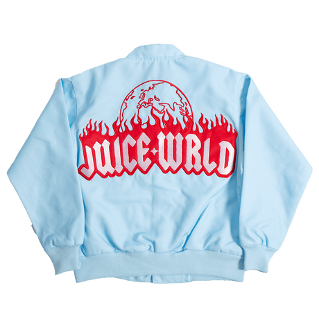 JUICE WRLD FIGHTING DEMONS WORK JACKET - Allstarelite.com