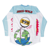 JUICEWRLD HOCKEY JERSEY IN BLUE - Allstarelite.com