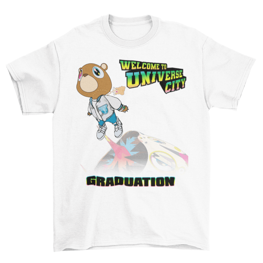 KANYE BEAR UNIVERSITY TSHIRT - Allstarelite.com