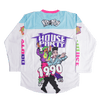 KID N PLAY HOUSE PARTY HOCKEY JERSEY IN WHITE - Allstarelite.com